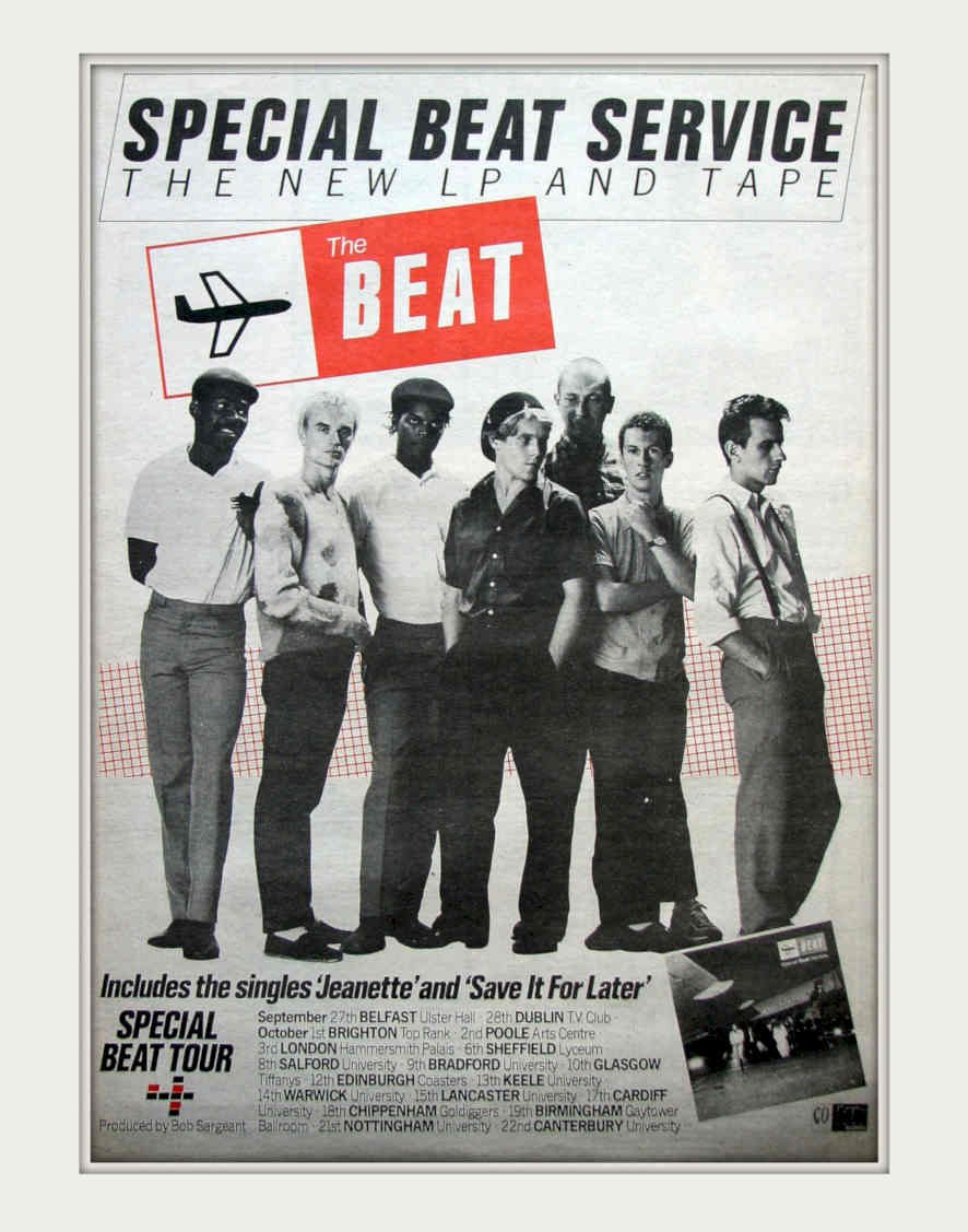 Special Beat Service Vintage Retro Advert Poster A4 Photo Print