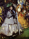 Spectators At The Races Manet A4 Photo Print
