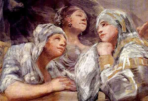 Spectators by Goya A4 Photo Print