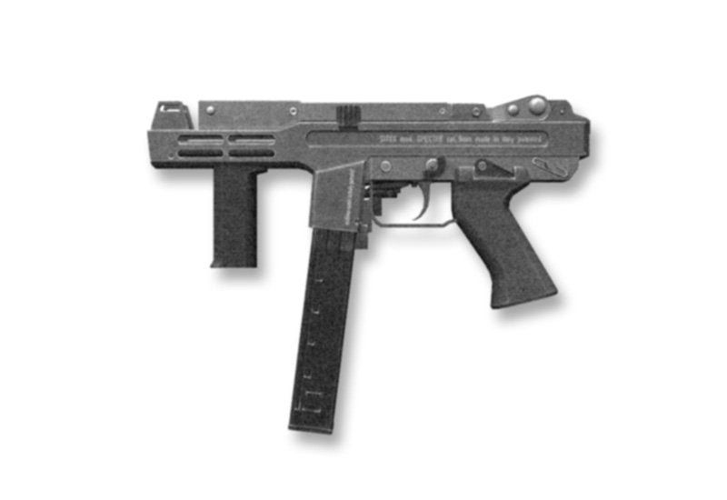 Spectre M4 Submachine Gun A4 Photo Print