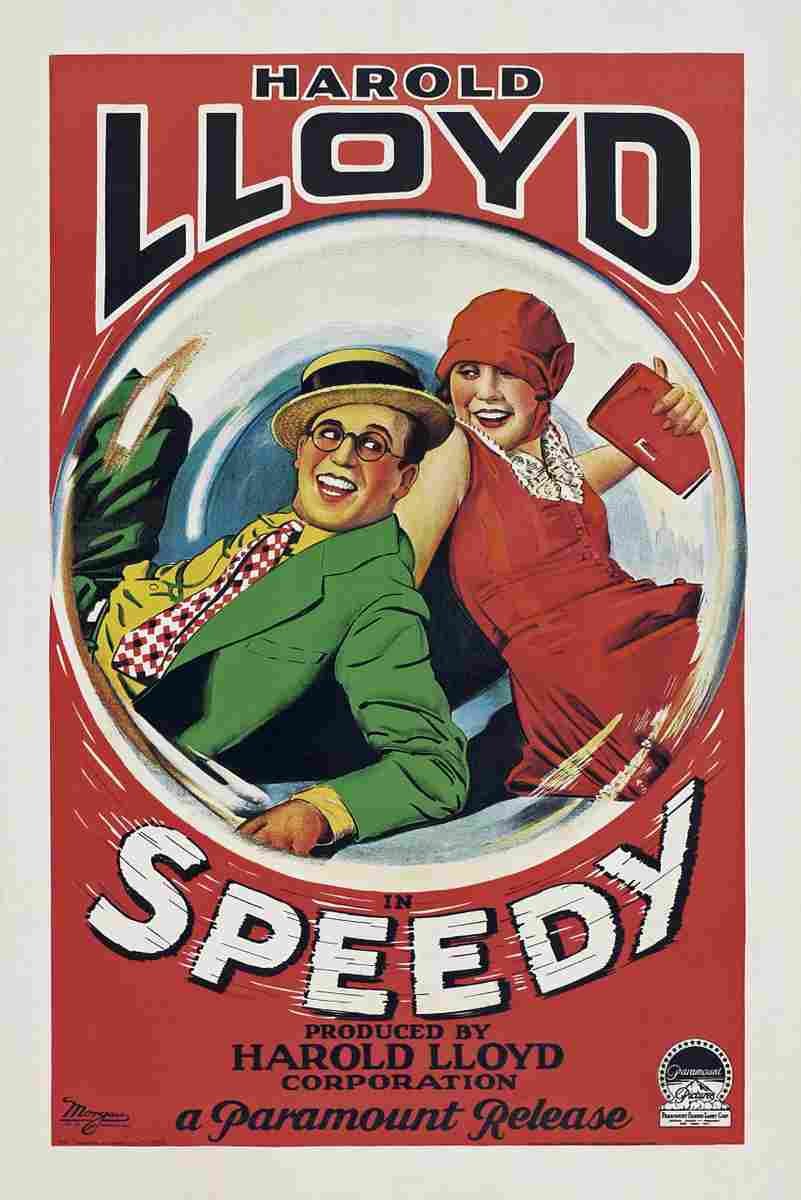 Speedy 01  film star poster A4 Photo Print