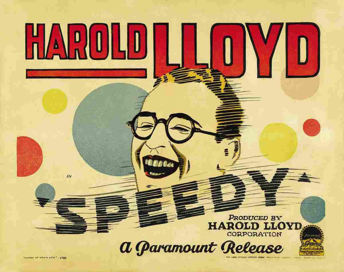 Speedy 02  film star poster A4 Photo Print