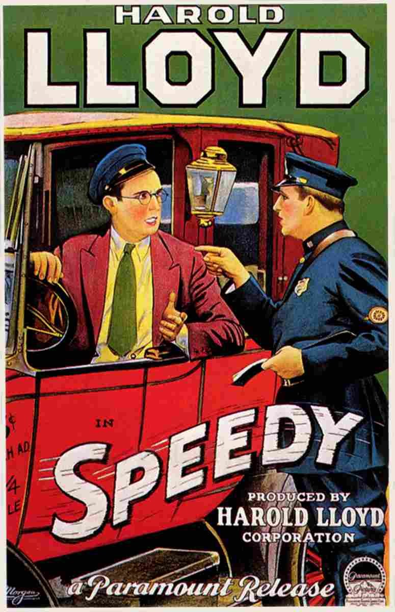 Speedy 05  film star poster A4 Photo Print