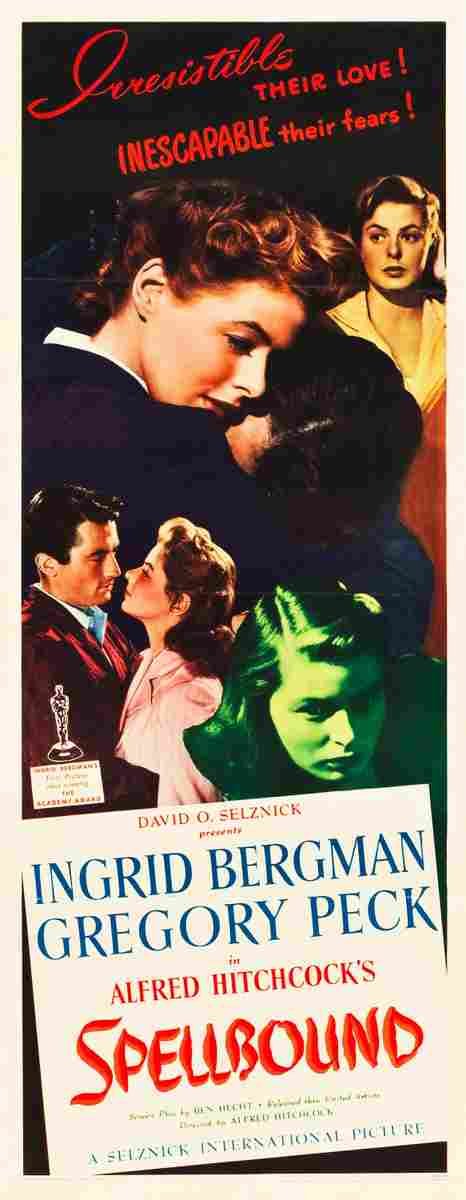 Spellbound 1945 03  film star poster A4 Photo Print