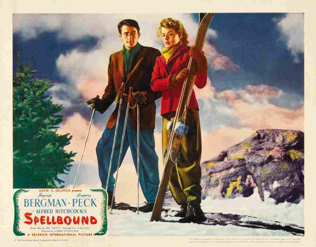 Spellbound 1945 07  film star poster A4 Photo Print