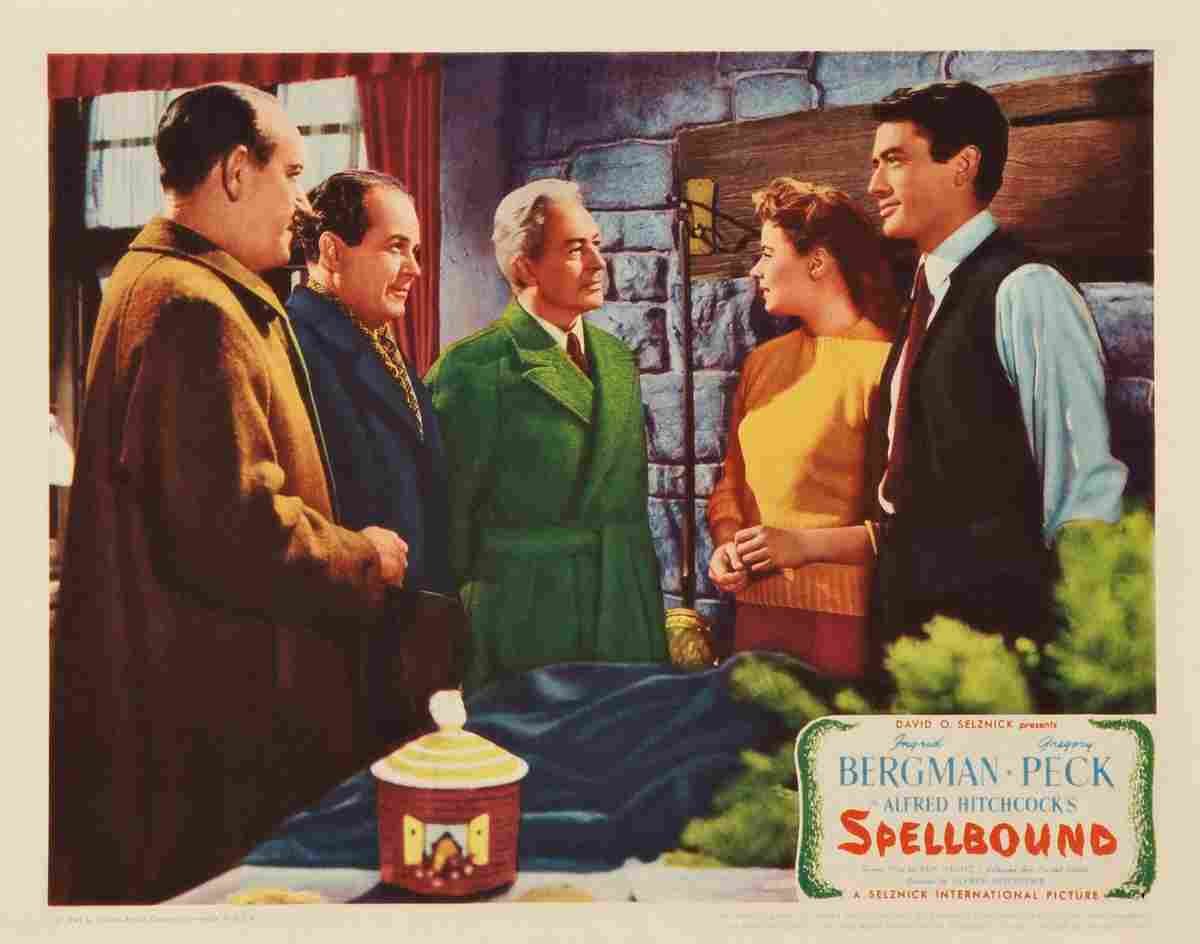 Spellbound 1945 09  film star poster A4 Photo Print