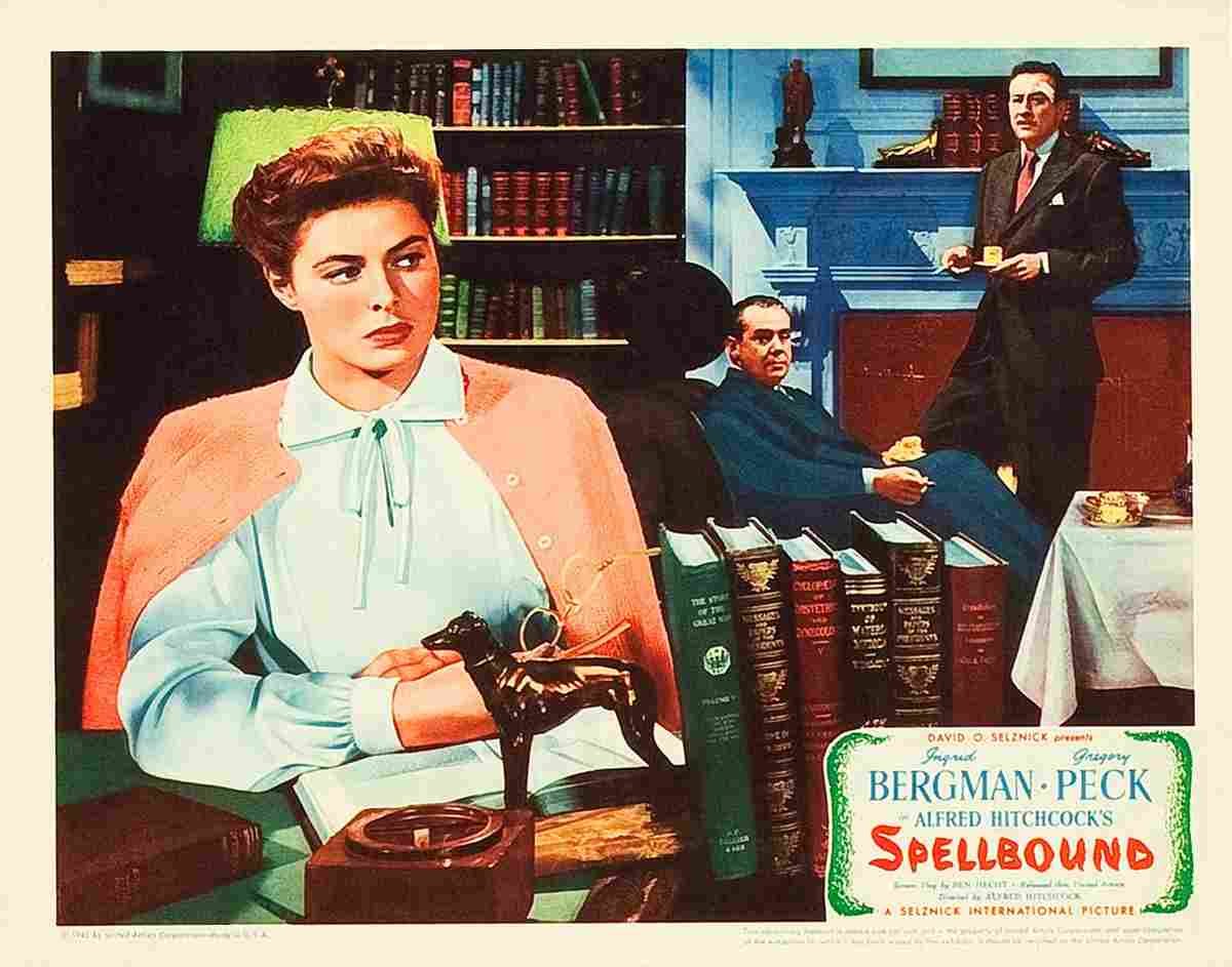 Spellbound 1945 11  film star poster A4 Photo Print