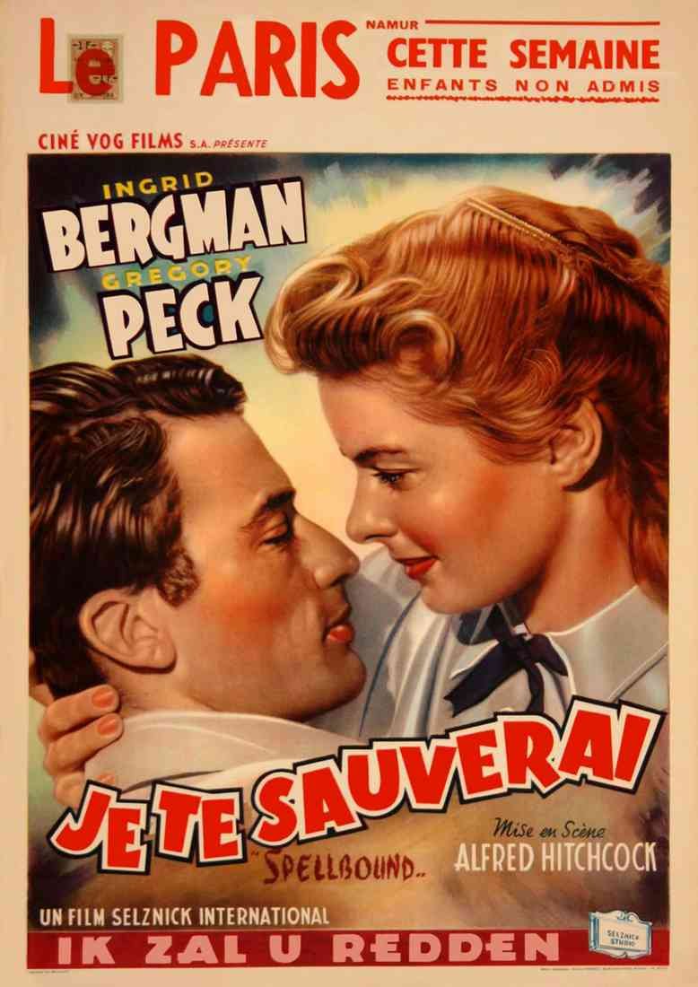 Spellbound 1945 12 Film A4 Photo Print