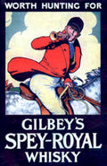 Spey Royal Whisky 1940s Vintage Retro Advert Poster