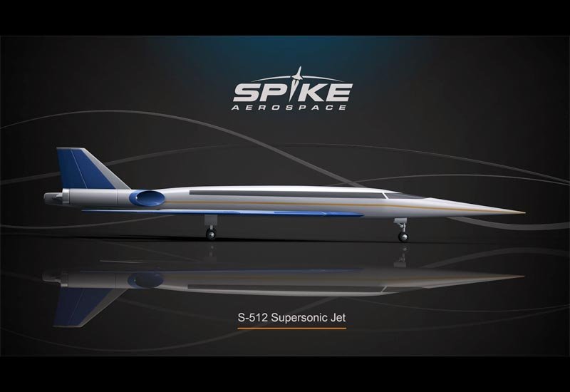 Spike Aerospace S512 Quiet Supersonic Jet United States 3 A4 Photo Print