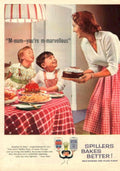 Spillers Cake Children 1950s Vintage Retro Advert Poster