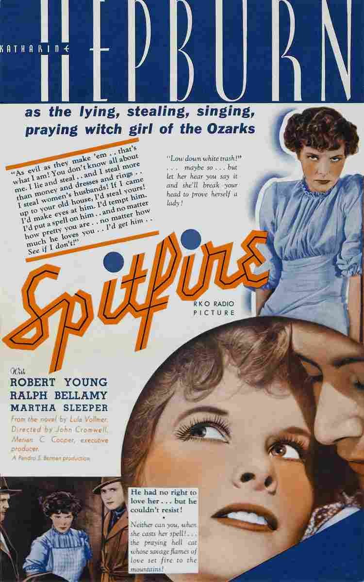 Spitfire 1934 03  film star poster A4 Photo Print