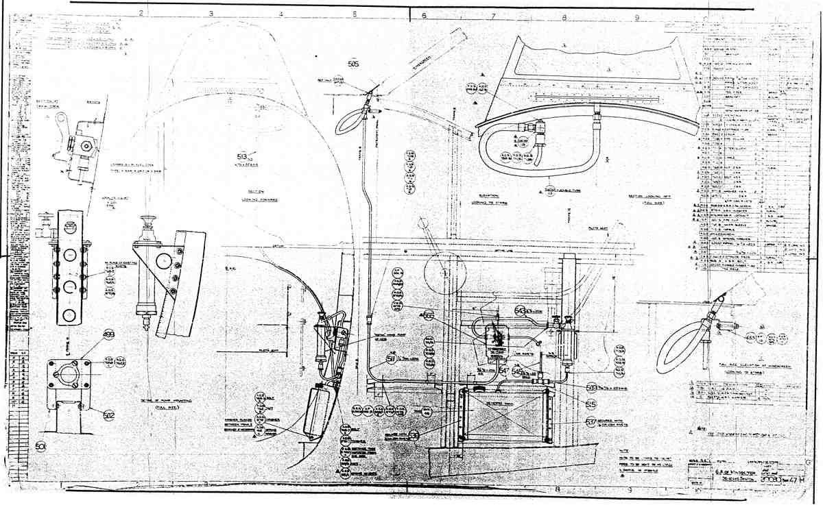 Spitfire MK IX Blueprints 30030 47 H Windscreen De Icing A4 Photo Print