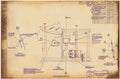 Spitfire MK IX Blueprints 34053 7 D Sea Cockpit Stb'd A4 Photo Print