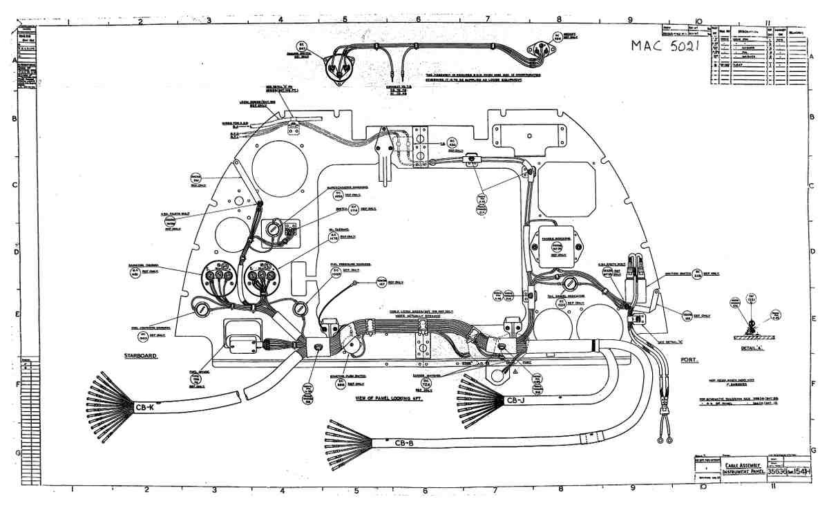 Spitfire MK IX Blueprints 35636 154 H A4 Photo Print