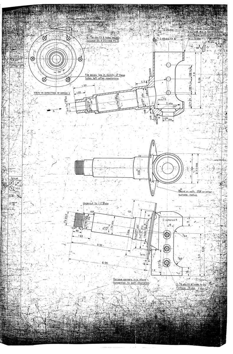 Spitfire MK IX Blueprints 90273 17 Axle for Spitfire unknown Mk A4 Photo Print