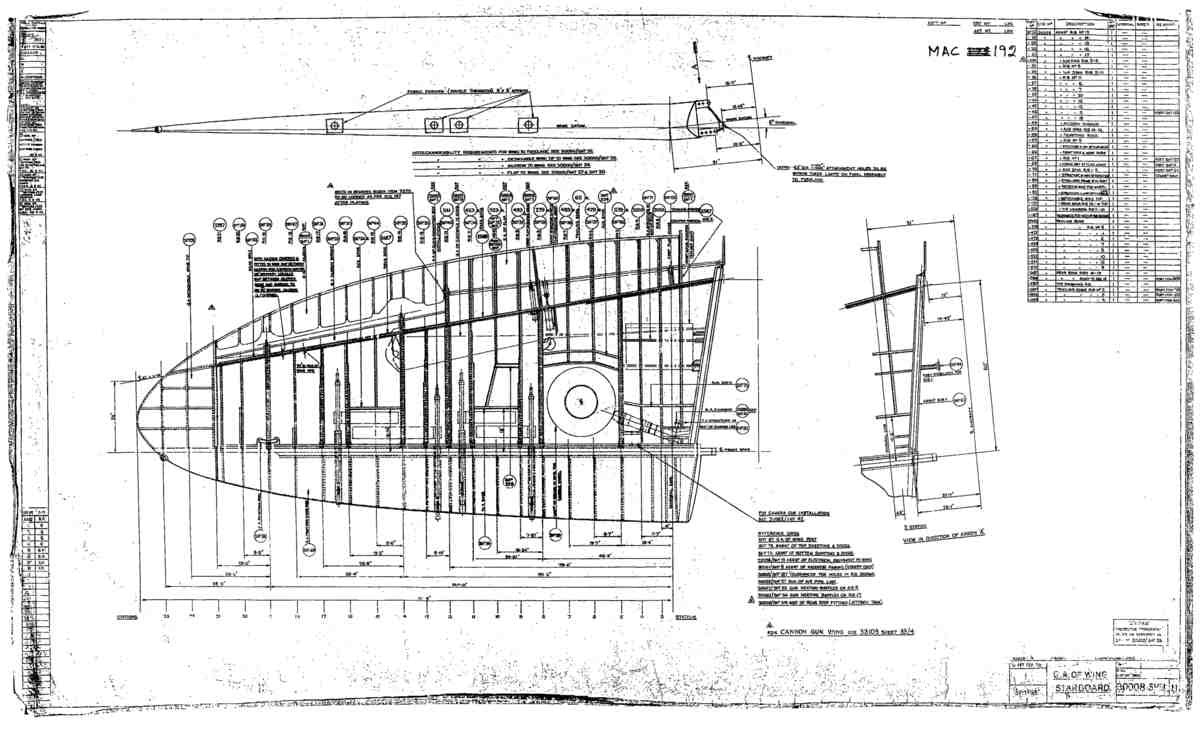 Spitfire Mk I Bau Blueprints 30008 1 H A4 Photo Print