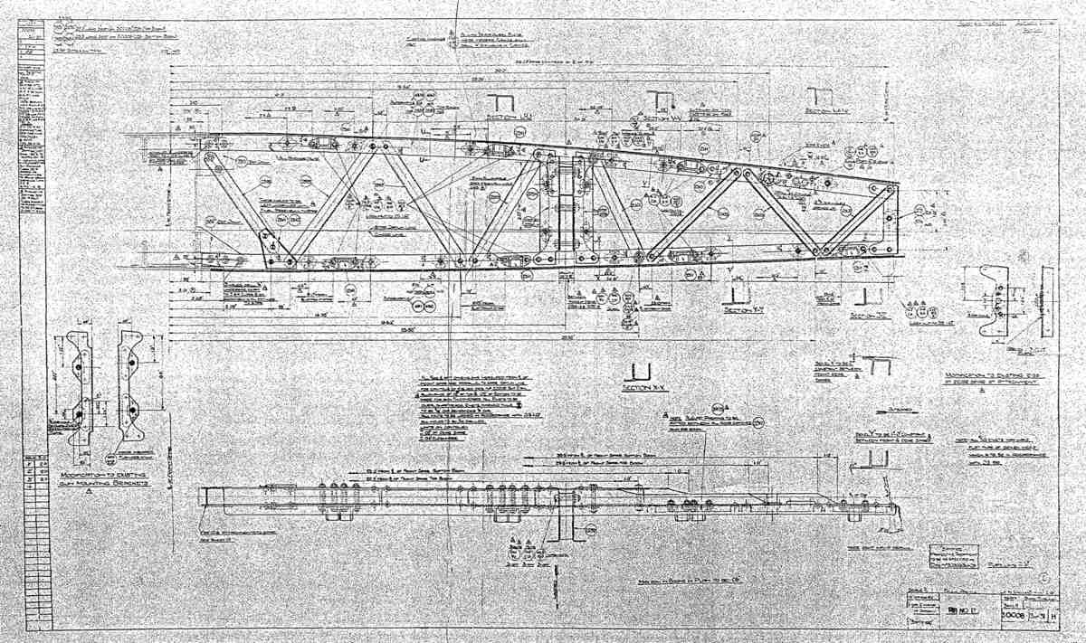 Spitfire Mk I Bau Blueprints 30008 31 H A4 Photo Print