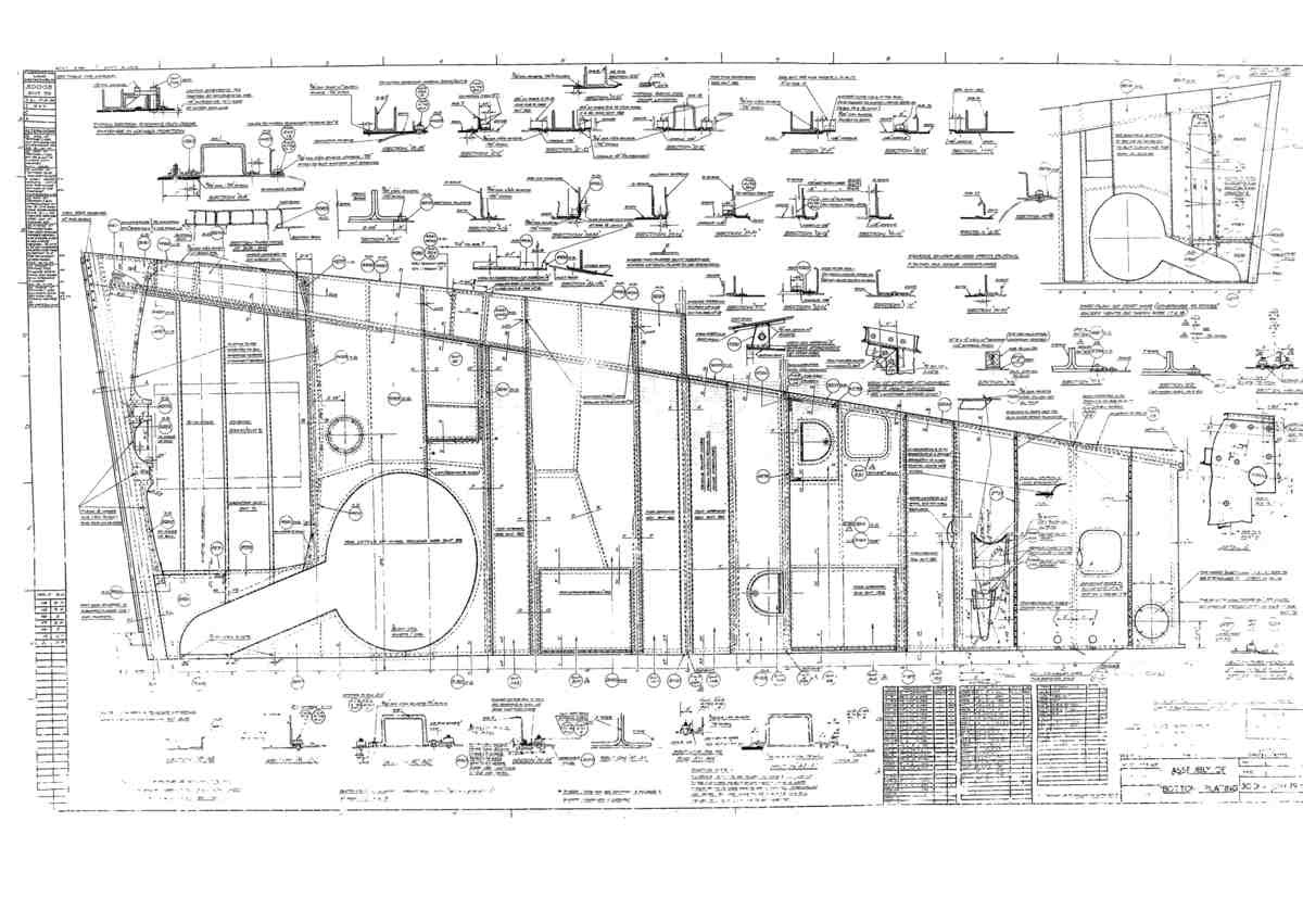 Spitfire Mk I Bau Blueprints 30008 79 A4 Photo Print