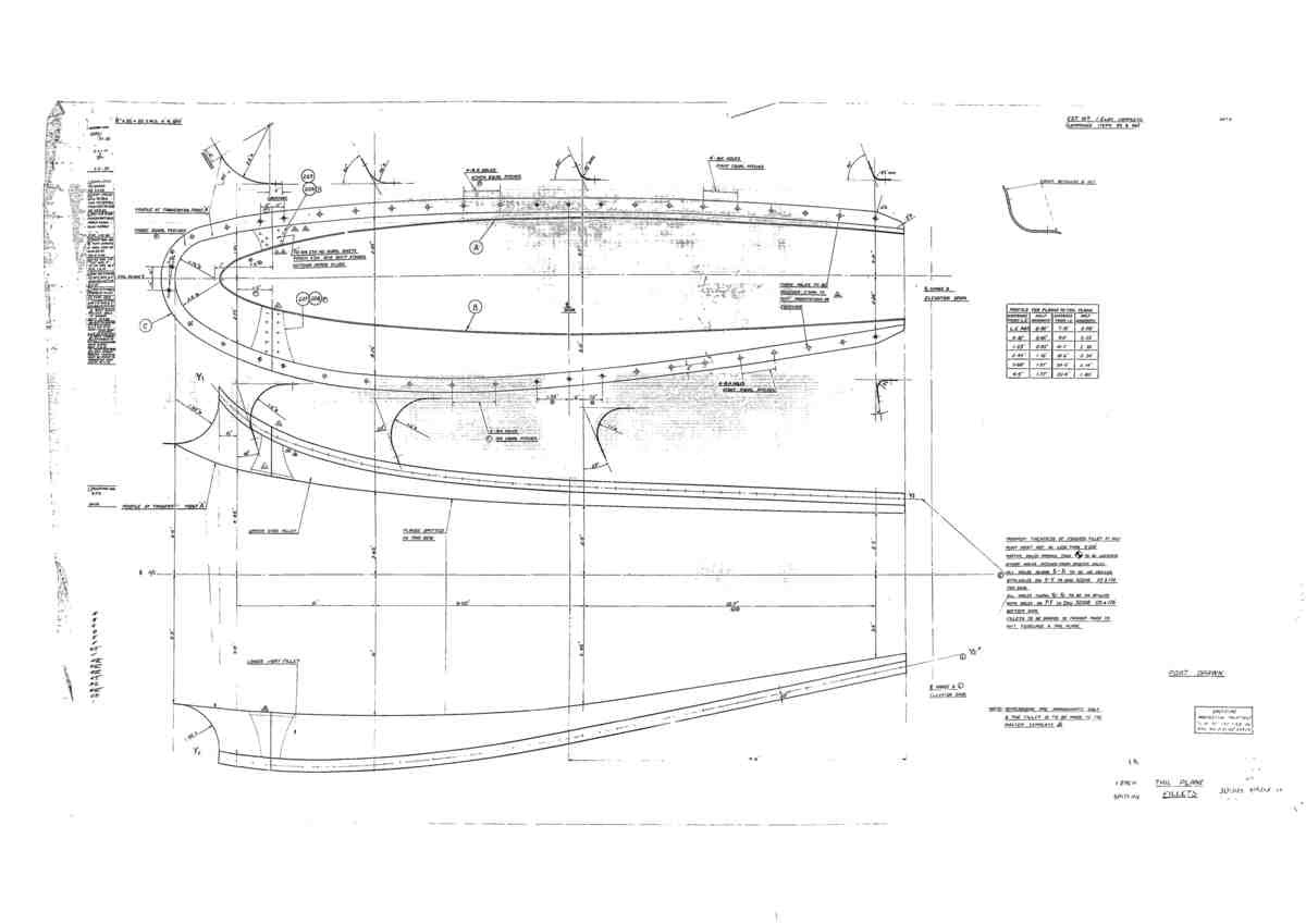 Spitfire Mk I Bau Blueprints 30008 85 86 A4 Photo Print