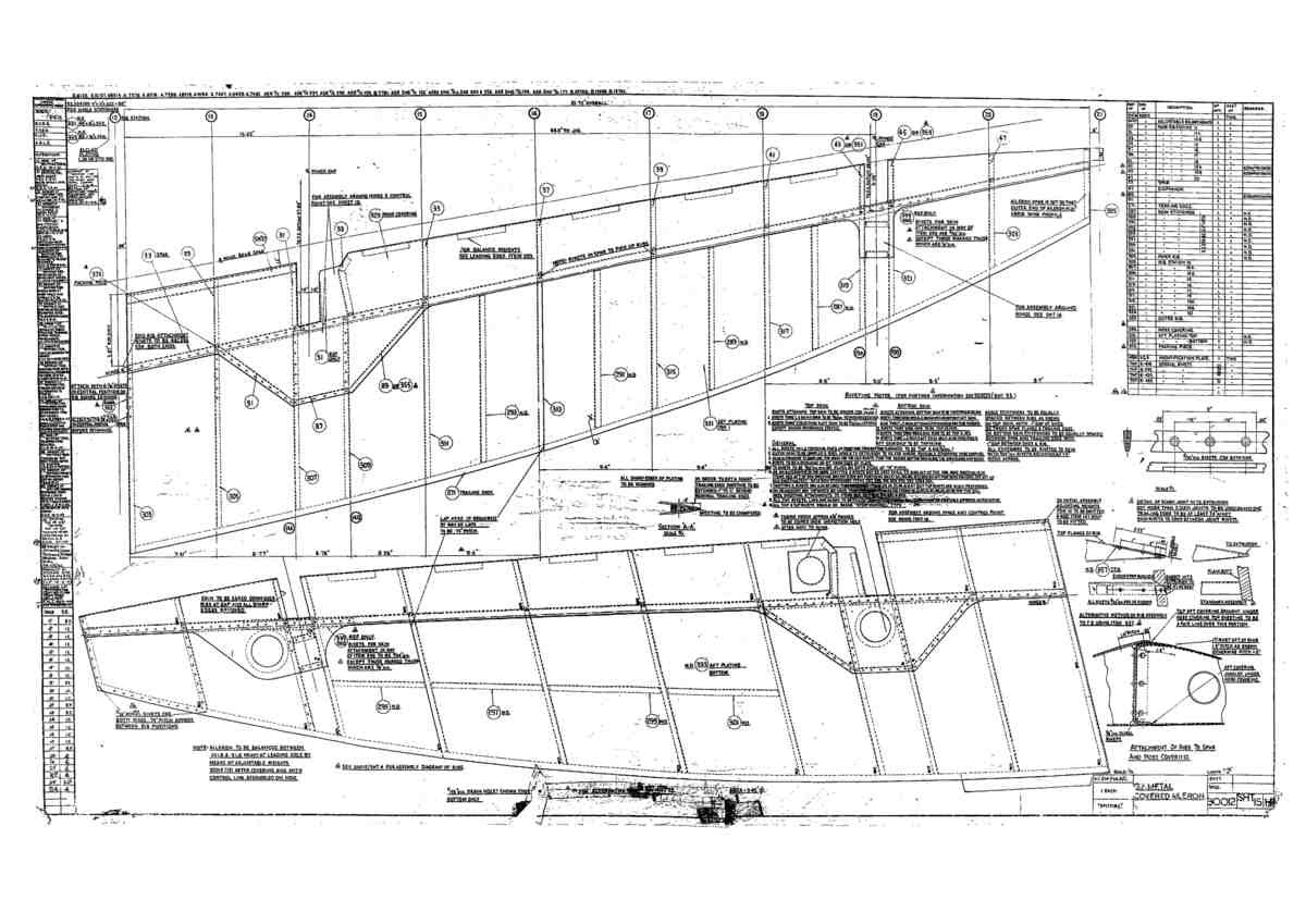 Spitfire Mk I Bau Blueprints 30012 15 H A4 Photo Print