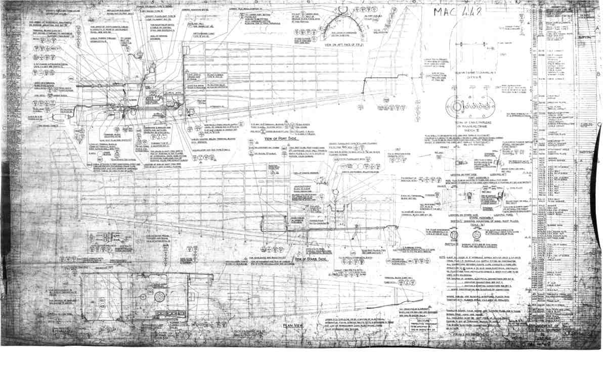 Spitfire Mk I Bau Blueprints 30036 12 H A4 Photo Print