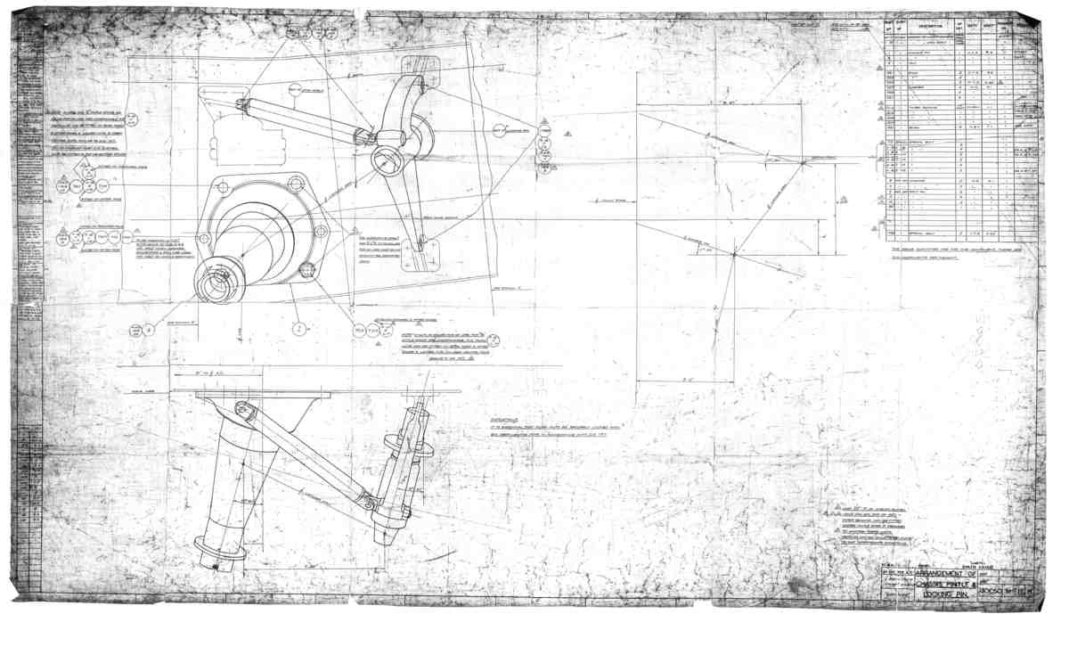 Spitfire Mk I Bau Blueprints 30050 11 H A4 Photo Print
