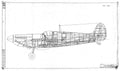 Spitfire Mk II Type 329 Blueprints 32900 3 H GA Sectional Side Elevation Spitfire Mk 2 A4 Photo Print