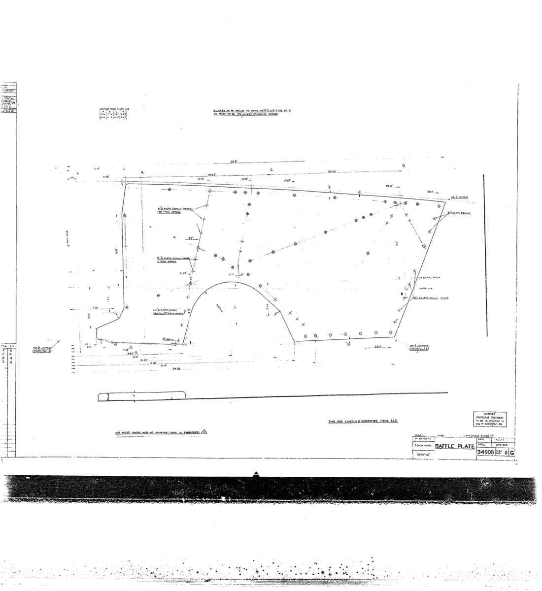 Spitfire Mk V Bau Blueprints 34908 SHT 23F 6 G A4 Photo Print