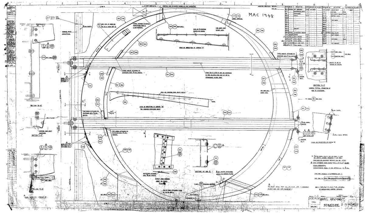 Spitfire Mk V Bau Blueprints 34908 SHT 33 A4 Photo Print