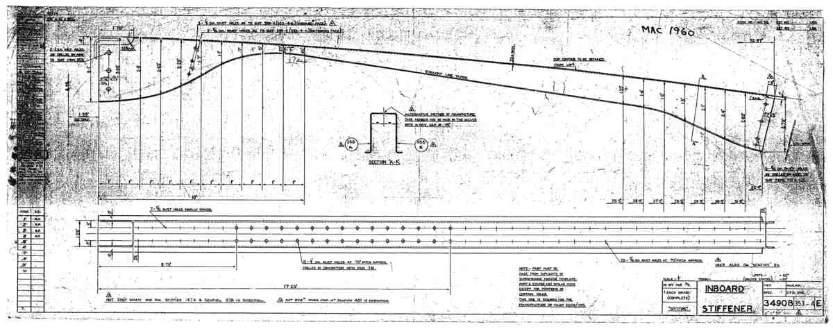 Spitfire Mk V Bau Blueprints 34908 SHT 353 4 E A4 Photo Print