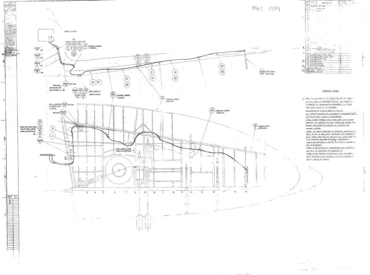 Spitfire Mk V Bau Blueprints 34934 SHT 3 A4 Photo Print