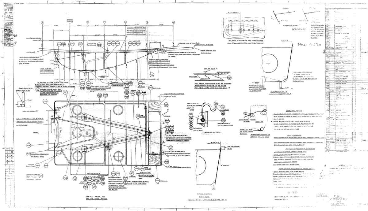 Spitfire Mk V Bau Blueprints 34965 SHT 132 A4 Photo Print