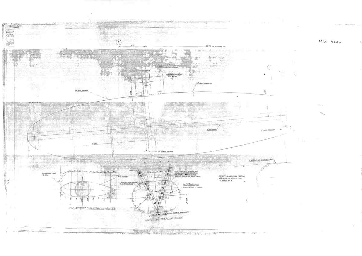 Spitfire Mk V Bau Blueprints 34965 SHT 20 A4 Photo Print