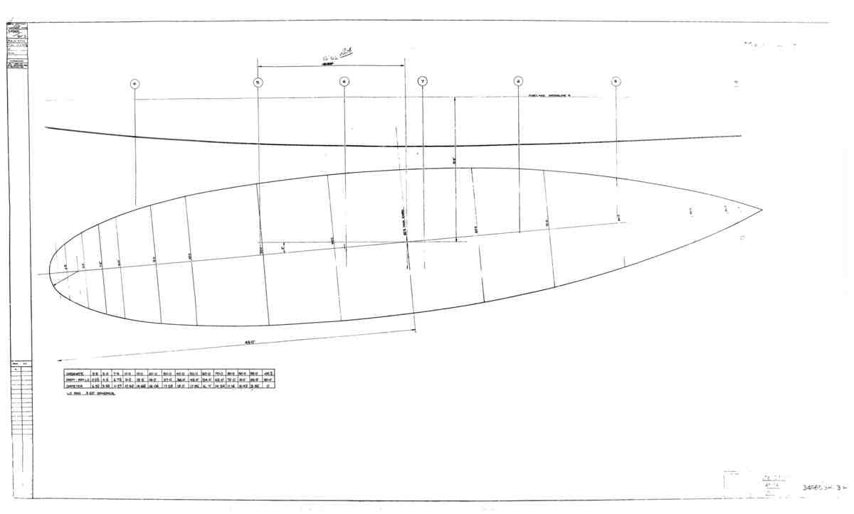 Spitfire Mk V Bau Blueprints 34965 SHT 3 A4 Photo Print