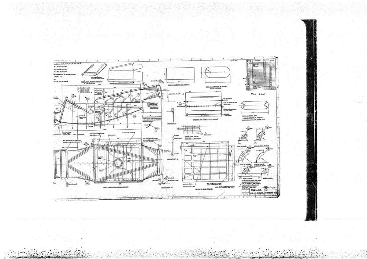 Spitfire Mk V Bau Blueprints 35238 SHT 5 H A4 Photo Print