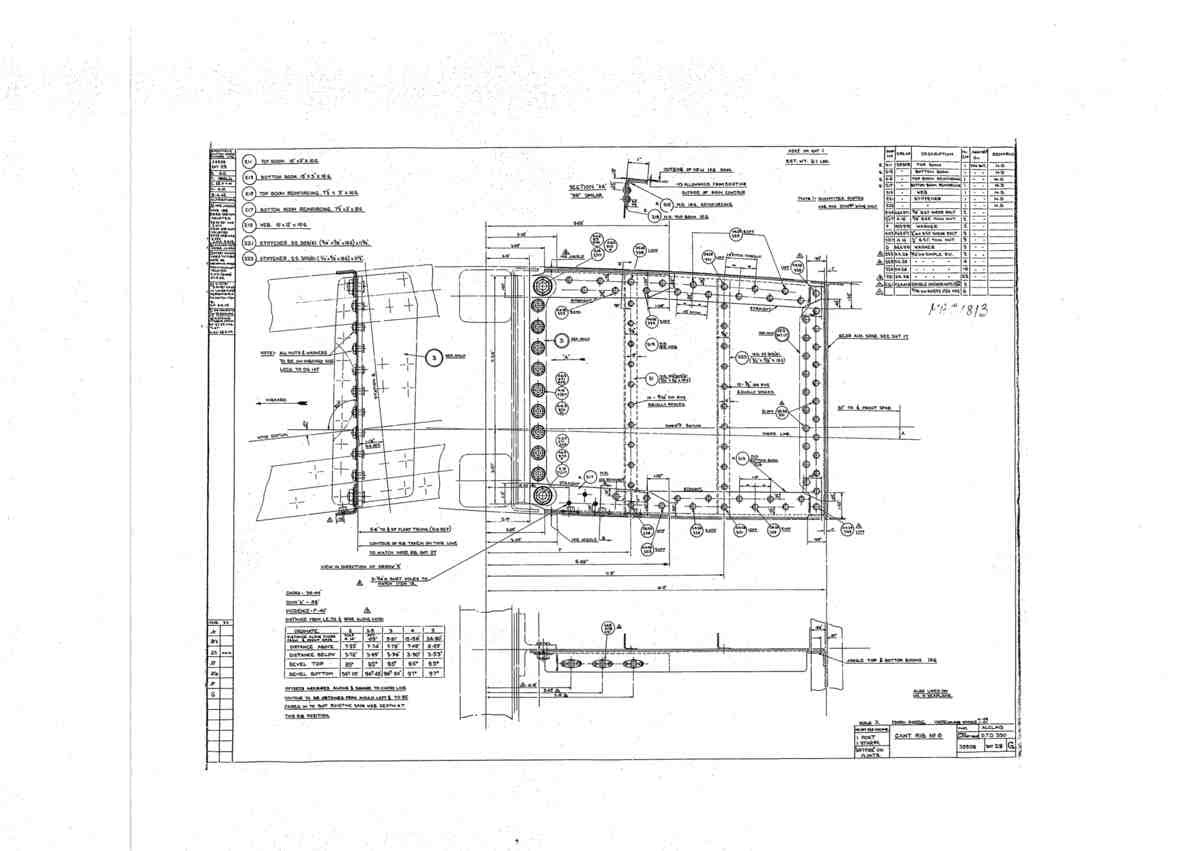 Spitfire Mk V Bau Blueprints 35508 SHT 29 G A4 Photo Print