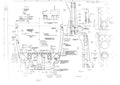 Spitfire Mk V Bau Blueprints Obscured 01 A4 Photo Print