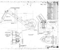 Spitfire Mk V Type 349 Blueprints 34926 1 x GA of Tail Wheel A4 Photo Print