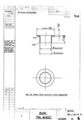 Spitfire Mk V Type 349 Blueprints 34926 15 B Bush Tail Wheel A4 Photo Print