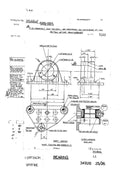 Spitfire Mk V Type 349 Blueprints 34926 2526Bearing A4 Photo Print