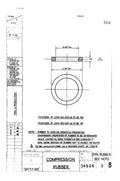 Spitfire Mk V Type 349 Blueprints 34926 3 B Compression Rubber A4 Photo Print