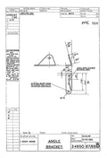 Spitfire Mk V Type 349 Blueprints 34950 6768 B Angle Bracket A4 Photo Print
