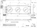 Spitfire Mk VII Type 351 Blueprints 35127 749 C Fin Rib A4 Photo Print