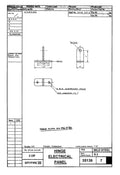 Spitfire Mk VII Type 351 Blueprints 35136 7  Hinge Electrical Panel A4 Photo Print