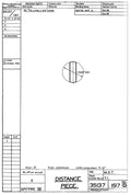 Spitfire Mk VII Type 351 Blueprints 35137 197 B Distance Piece A4 Photo Print