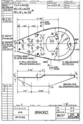 Spitfire Mk VII Type 351 Blueprints 35137 243247249 B Bracket A4 Photo Print