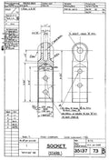 Spitfire Mk VII Type 351 Blueprints 35137 73 B Socket Starboard A4 Photo Print