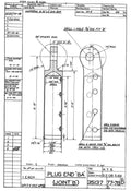 Spitfire Mk VII Type 351 Blueprints 35137 7778 B Plug End BA Joint B A4 Photo Print