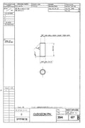 Spitfire Mk VII Type 351 Blueprints 35141 187 B Gudgeon Pin A4 Photo Print